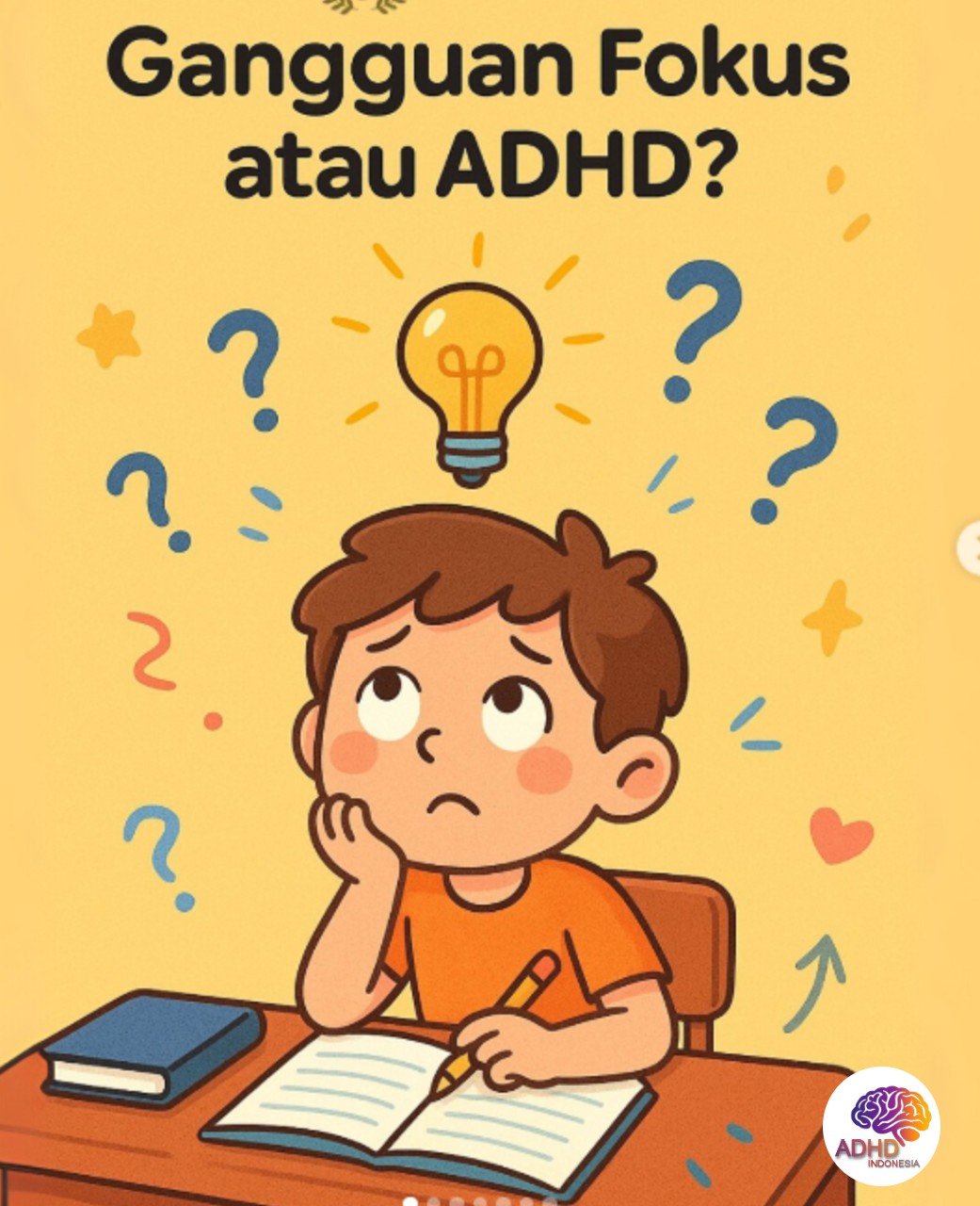 ADHD dan Kesulitan Fokus Anak: Edukasi untuk Keluarga di Kabupaten Kutai Barat