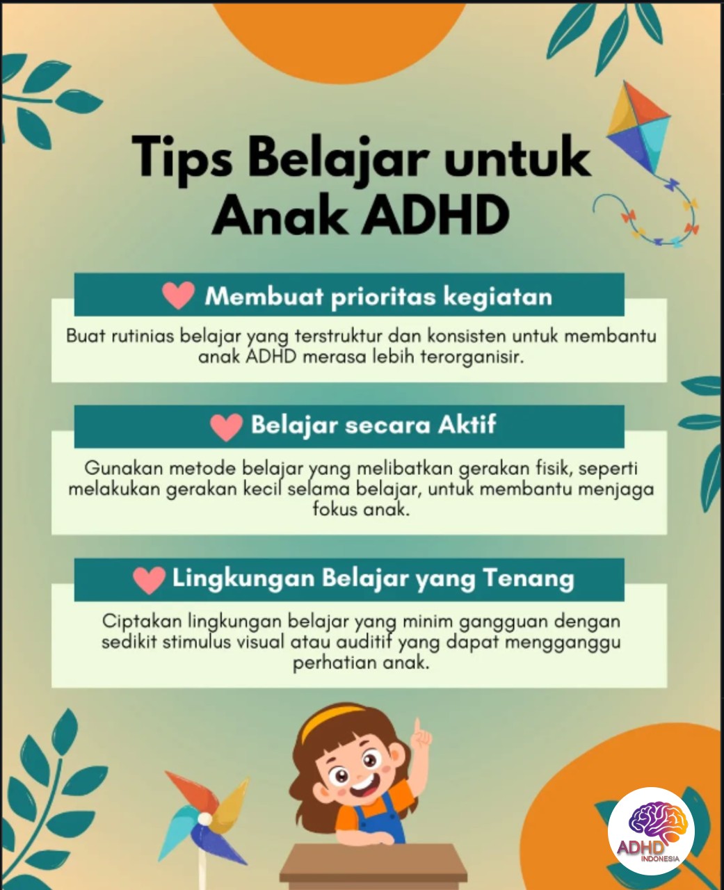 Strategi Belajar yang Cocok untuk Anak ADHD di Kabupaten Kutai Barat